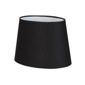 Classic Oval alle str. i sort bomuld UDEN LG