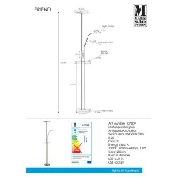 Friend LED gulvlampe H181