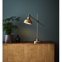 Grimstad bordlampe messing H56