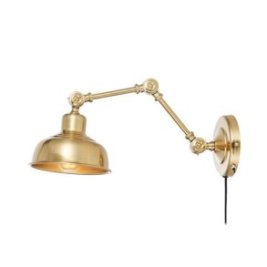 Grimstad vglampe messing H18