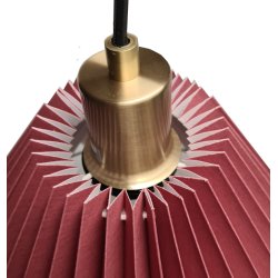 Hobro pendel abrikos-messing 34