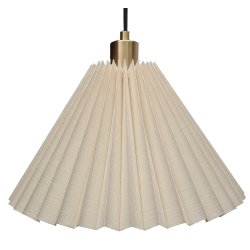 Hobro pendel creme-messing 34