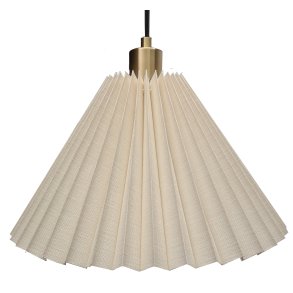 Hobro pendel creme-messing 34