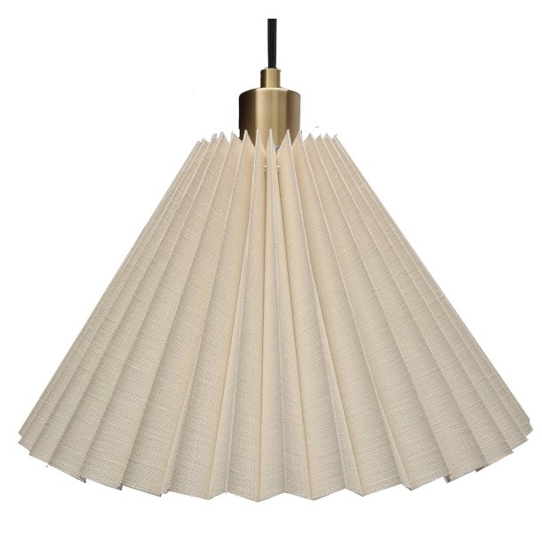 Hobro pendel creme-messing 34