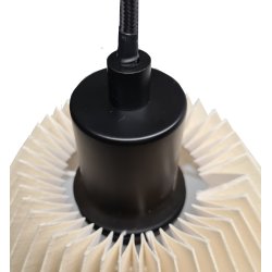 Hobro pendel creme-sort 34