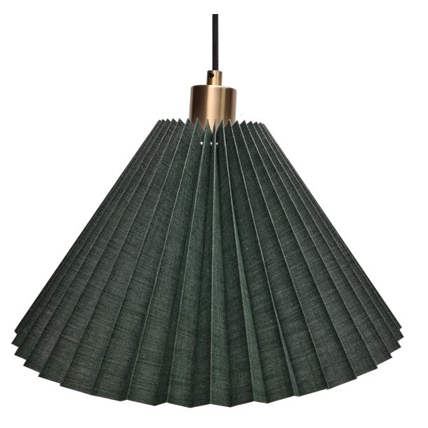 Hobro pendel grn-messing 34