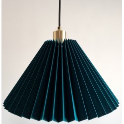 Hobro pendel mrk petrol-messing 34