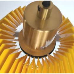 Hobro pendel okker-messing 34