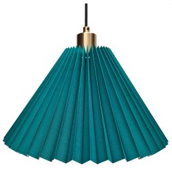 Hobro pendel petrol-messing 34