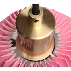 Hobro pendel pink-messing 34