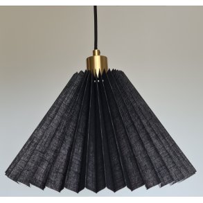 Hobro pendel sort hr-messing 34.