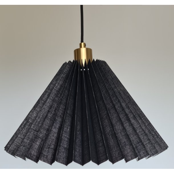 Hobro pendel sort hr-messing 34.