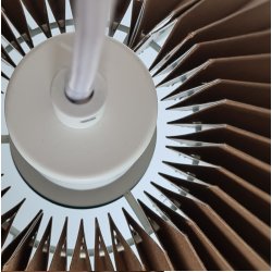 Hobro pendel taupe-hvid 34