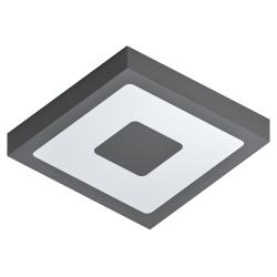 Iphias LED vg og loftlampe 21,5x21,5