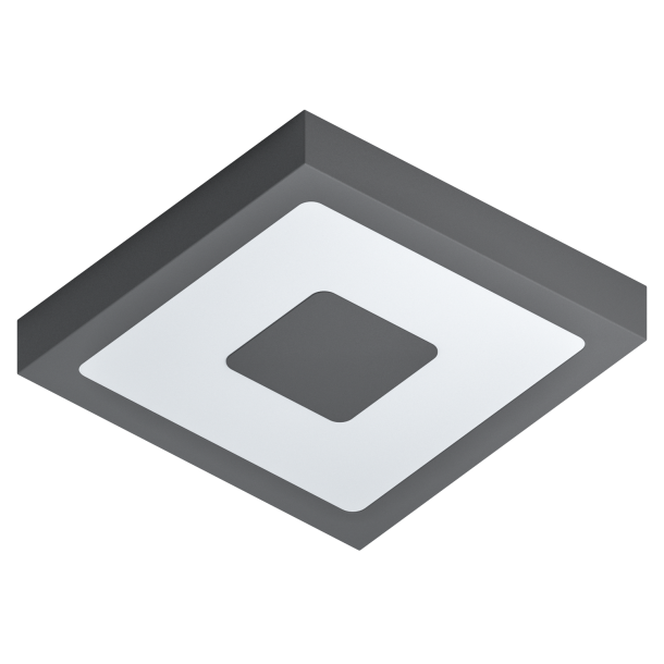 Iphias LED vg og loftlampe 21,5x21,5