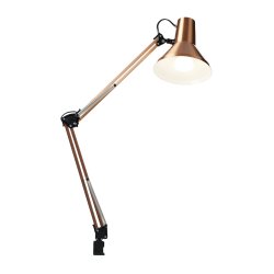 Jensen brstet kobber arkitektlampe H65