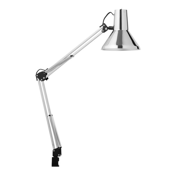 Jensen krom arkitektlampe H65