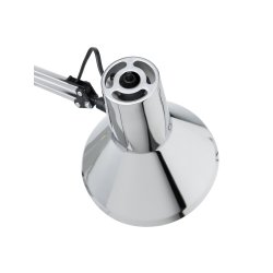 Jensen krom arkitektlampe H65