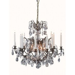 Kronovall Brilliant Lysekrone 64