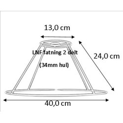 lampeskrm stativ 13x24x40 (27 cm) LNF