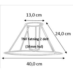 lampeskrm stativ 13x24x40 (27 cm), TNF