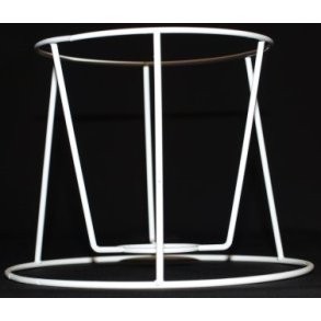 Lampeskrm stativ cylinder 12,5x12x16 (15 cm) T-E27