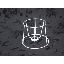 Lampeskrm stativ cylinder 12,5x12x16 (15 cm) TNF