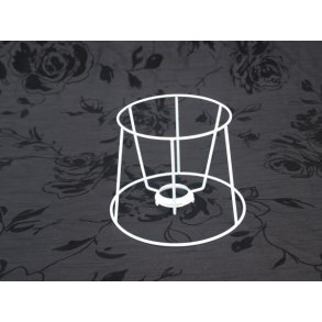 Lampeskrm stativ cylinder 12,5x12x16 (15 cm) TNF