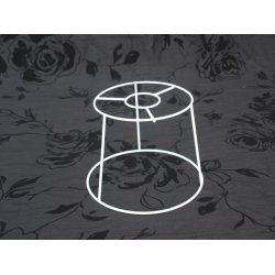 Lampeskrm stativ cylinder 12,5x12x16 (15cm) L-E27