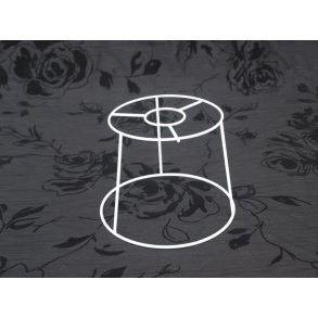 Lampeskrm stativ cylinder 12,5x12x16 (15cm) L-E27