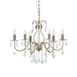 Mary brilliant lysekrone Antik 69