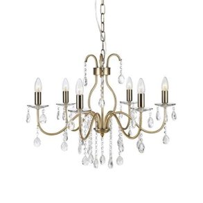 Mary brilliant lysekrone Antik 69