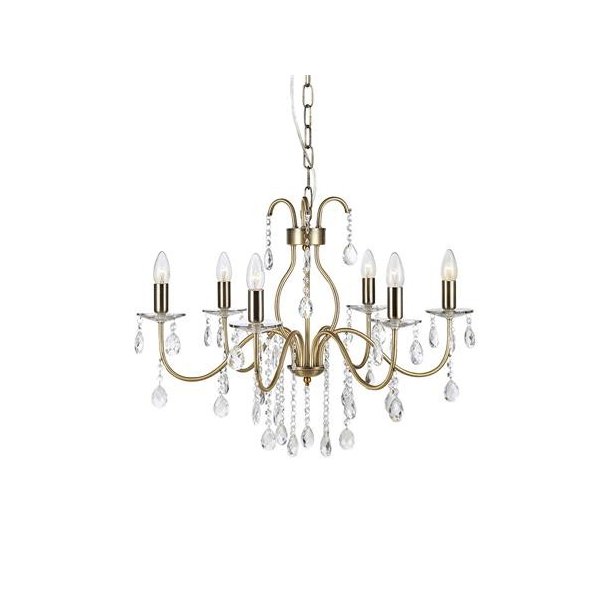 Mary brilliant lysekrone Antik 69