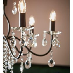 Mary brilliant lysekrone Antik 69