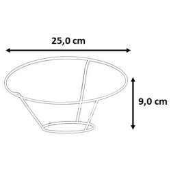 MBR 25,0 BR 9,0 til brestativ