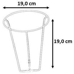 montering til lampeskrm 19,0 TNF 19