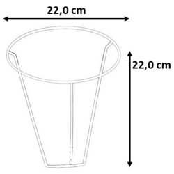 montering til lampeskrm 22,0 sv 22,0 T-E27