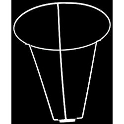 montering til lampeskrm 22,0 TNF 22