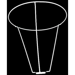 montering til lampeskrm 22,0 TNF 22