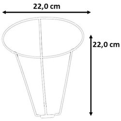 montering til lampeskrm 22,0 TNF 22