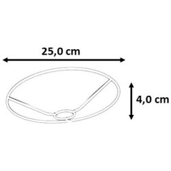 montering til lampeskrm 25,0 sv 4 L-E27