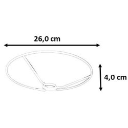 montering til lampeskrm 26,0 NF 4 LNF