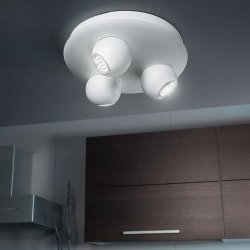 NORBELLO 3 LED Spotlampe 27