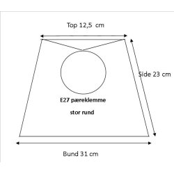 Pliss&eacute; 12,5x23x31 gr hr SK