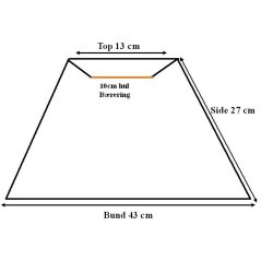 Pliss 13x27x43 Hvid plastik BR.