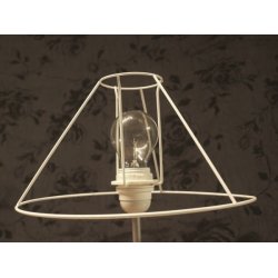 Pliss 14x27x40 Hvid plastik T-E27