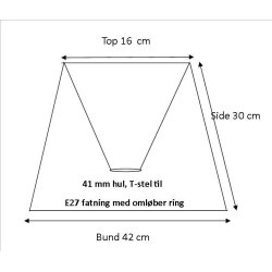 Pliss 16x30x42 gr hr T-E27
