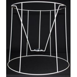 Pliss&eacute; lampeskrm stativ 28,5x30x33 (33 cm) TNF