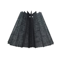 Plisse 5,5x11x14 Sort Hr LK