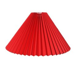 Pliss 7x18x26 Rd bomuld L-E27